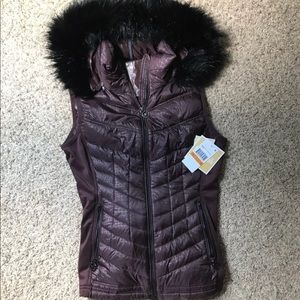 Michael Kors Down Hooded Vest Small